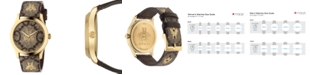 Gucci Unisex Swiss G-Timeless GG Supreme Canvas Strap Watch 38mm